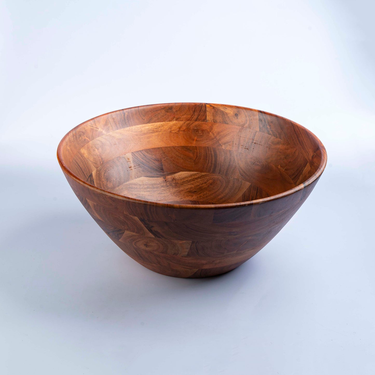 Round Wood Bowl Dxh 45x20cm