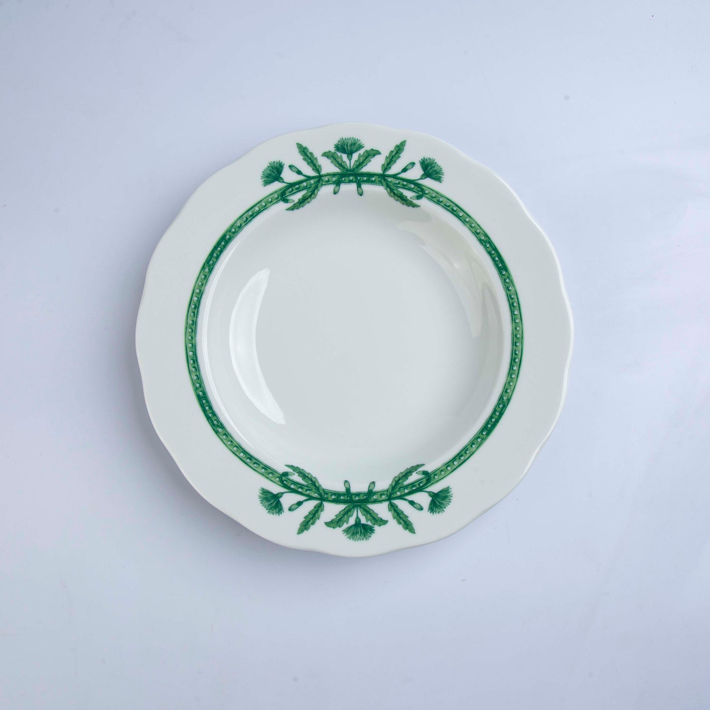 Casa Alegre -Deep Plate-Verde -D 23cm