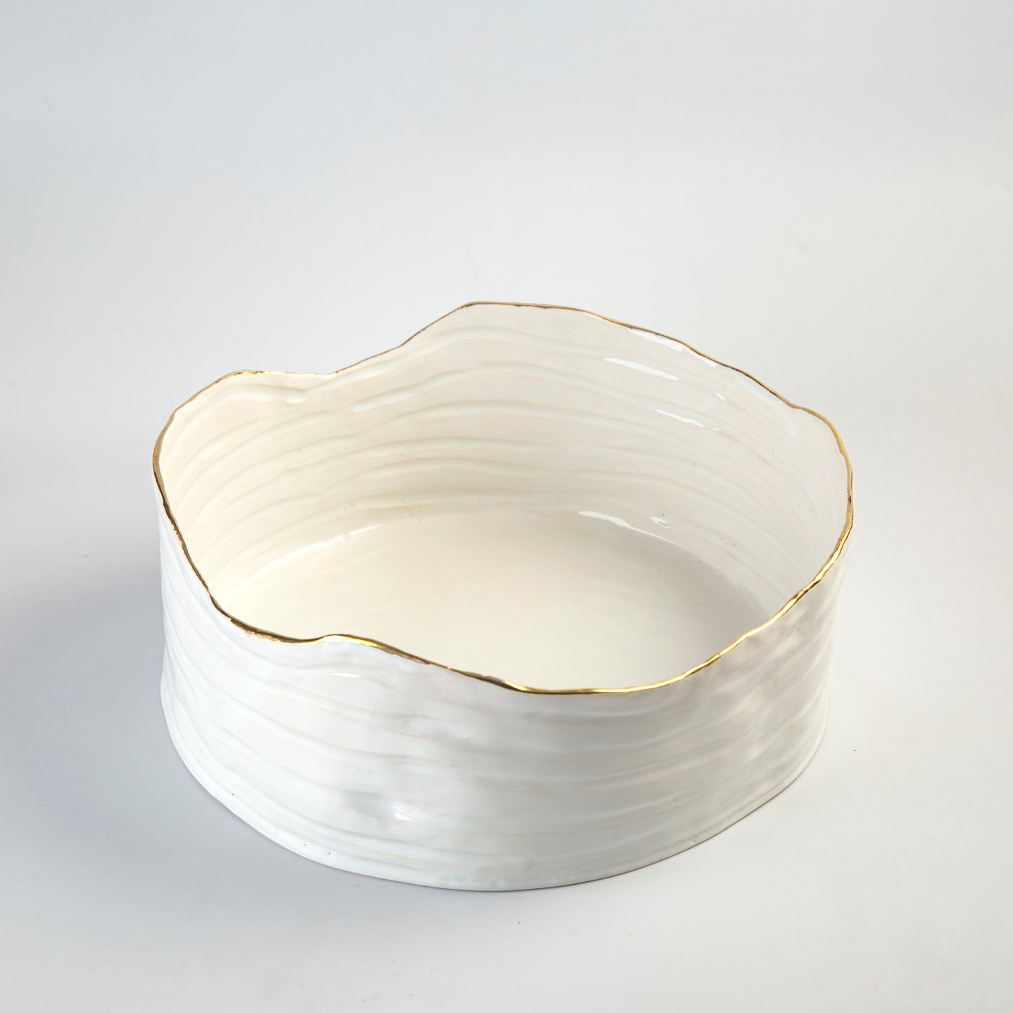 Round Platter - White - 30 x 10 cm