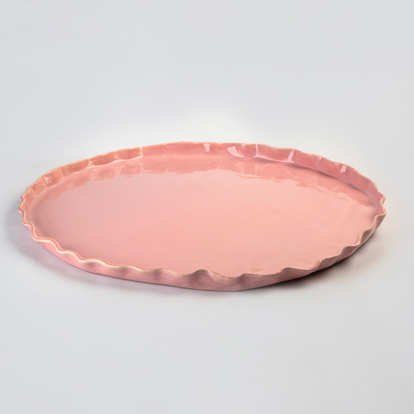 Round Platter - Pink - D 50 cm