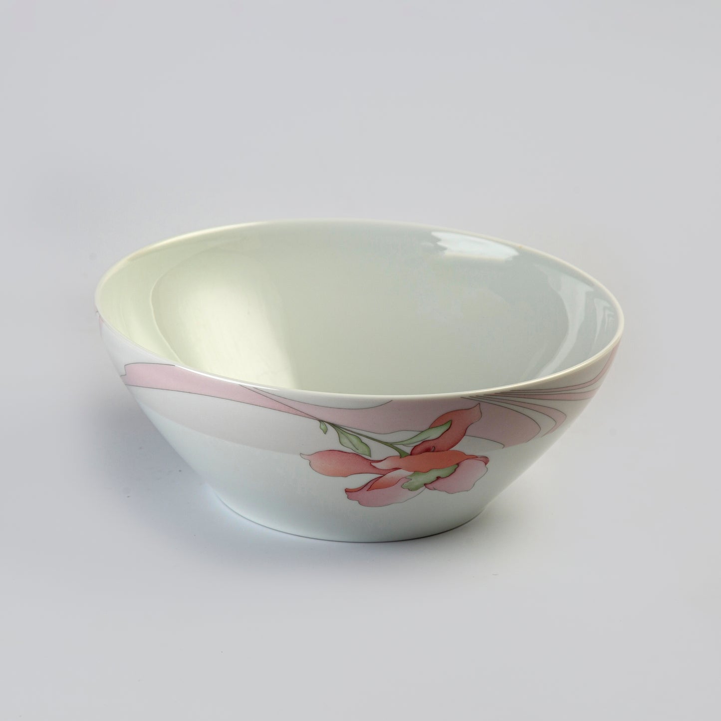 George Boyer-Deep Bowl - Pink Floral - 22 x 10 cm