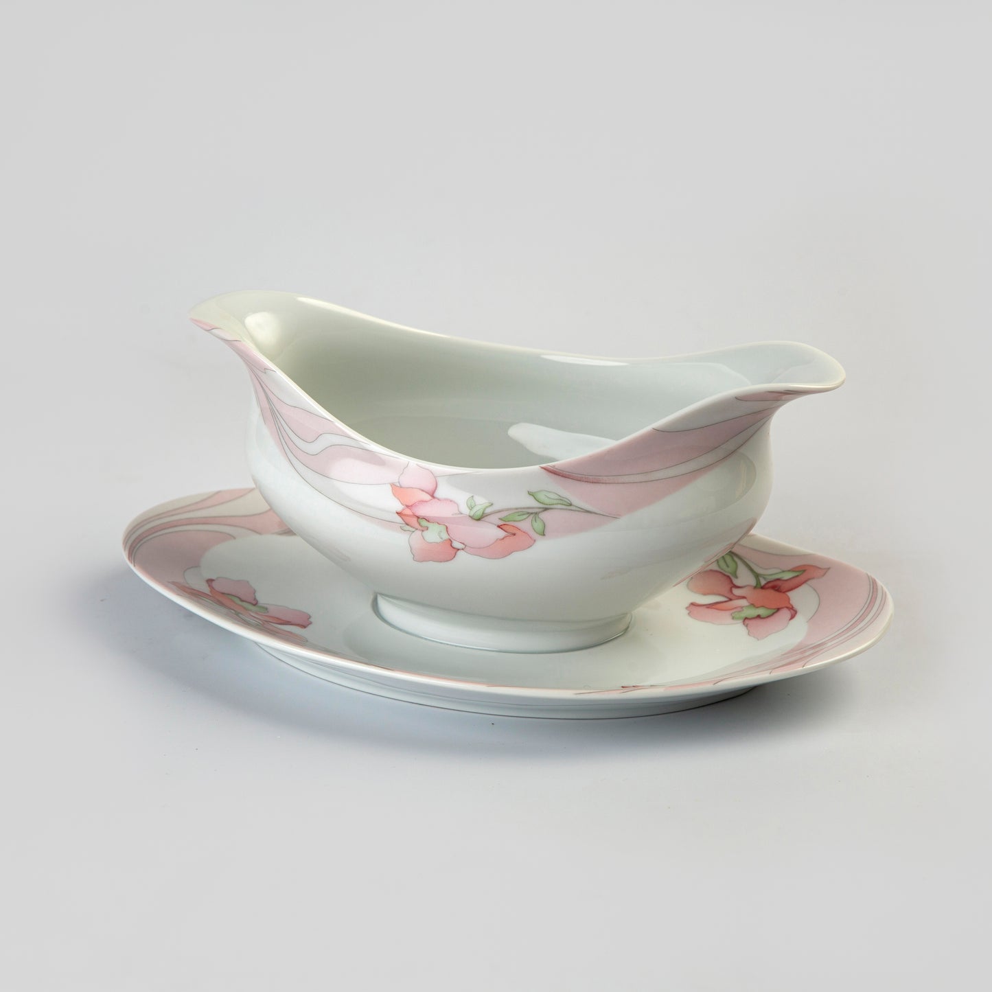 George Boyer - Pink Floral - Saucer