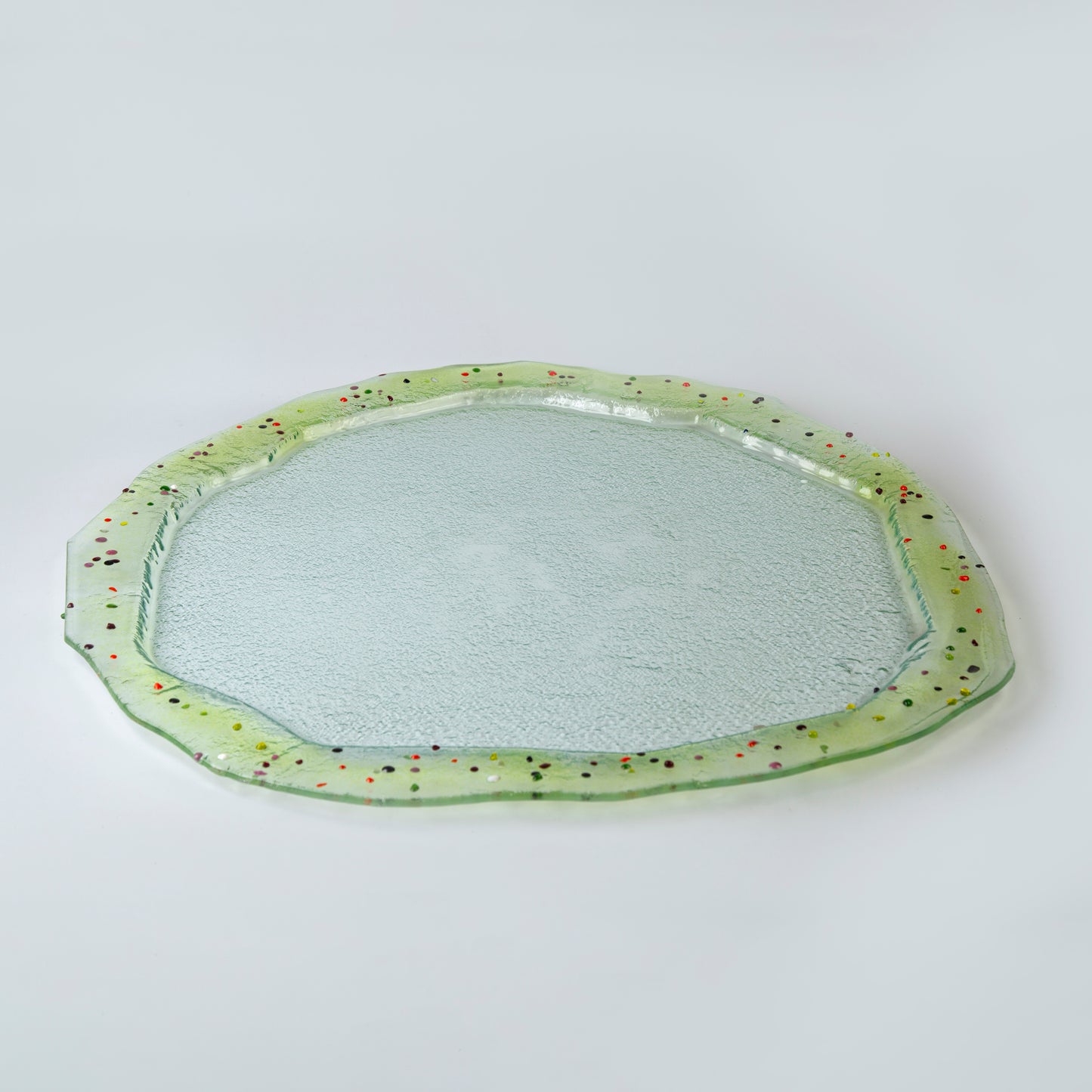 Yellow Round Platter - D 60 cm