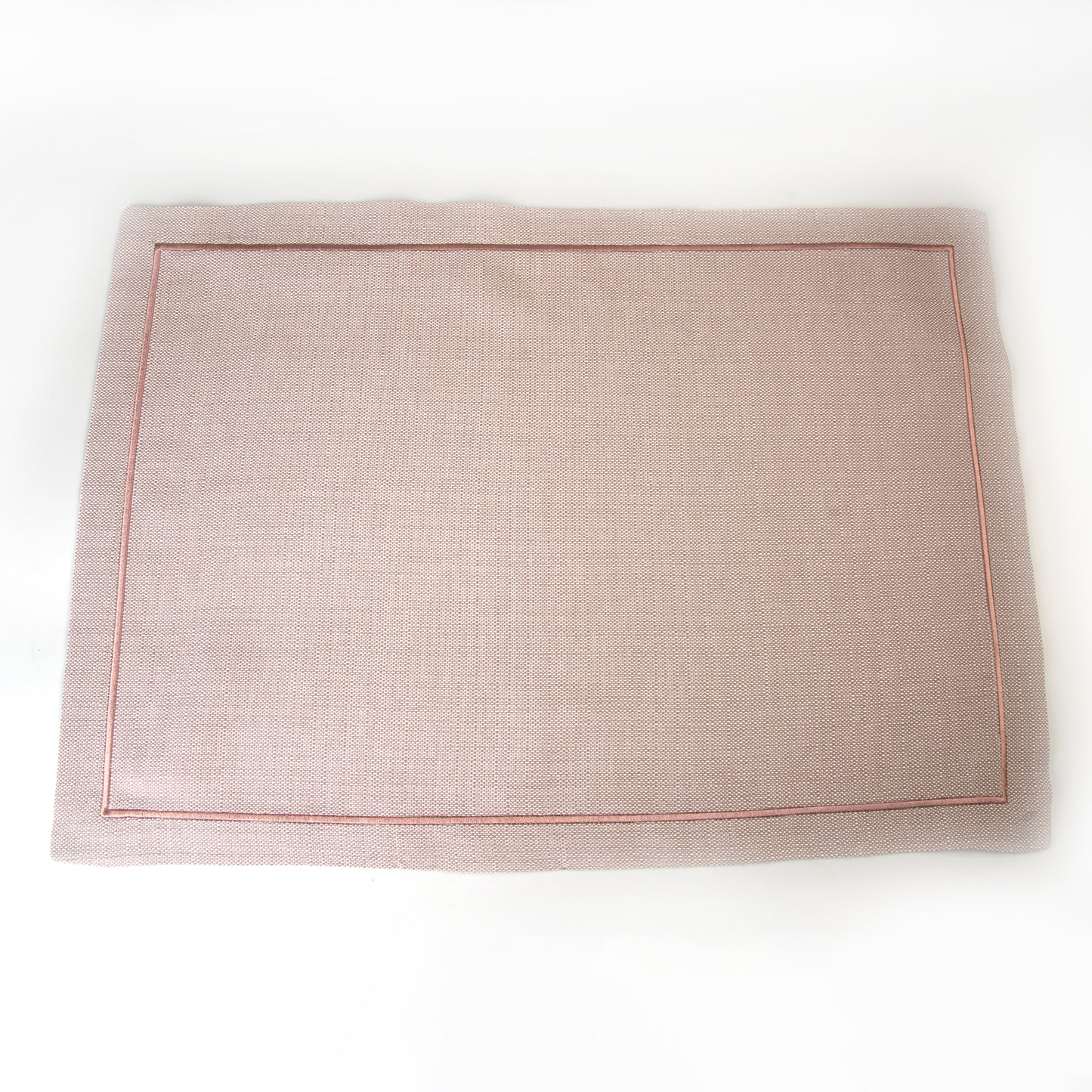 Placemat Rectangular Linen - Pink - 50 x 35 cm