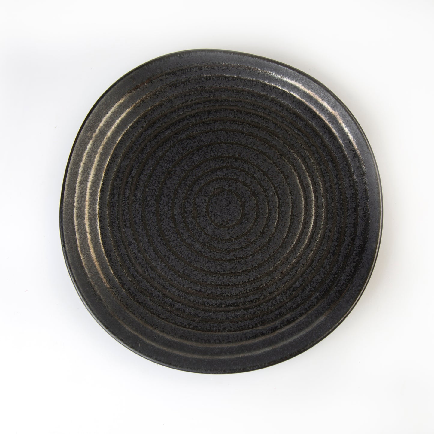 Casa Alegre-Exuberant Dessert Plate-Black-D 23cm