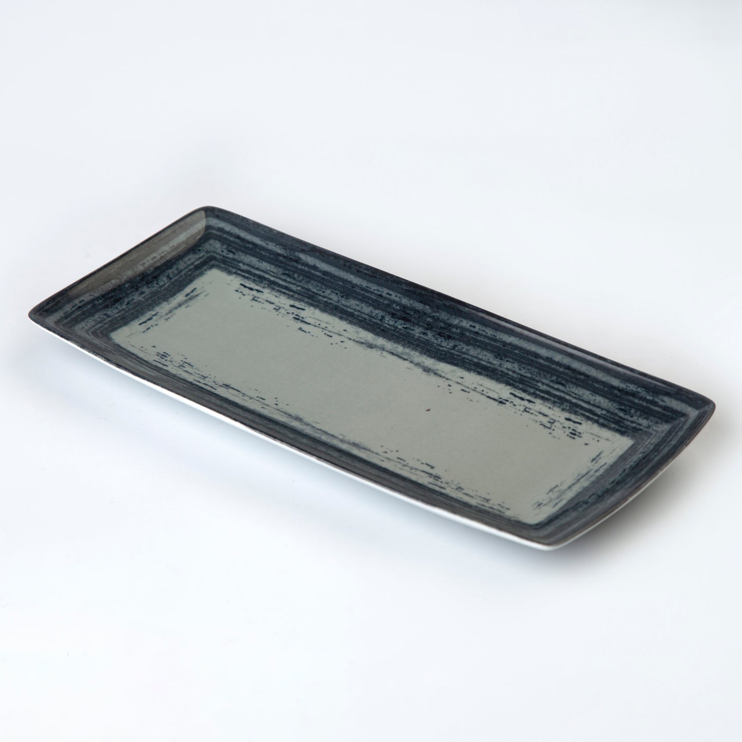 Appetizer Rectangular Plate - Blue - 32 x 14 cm