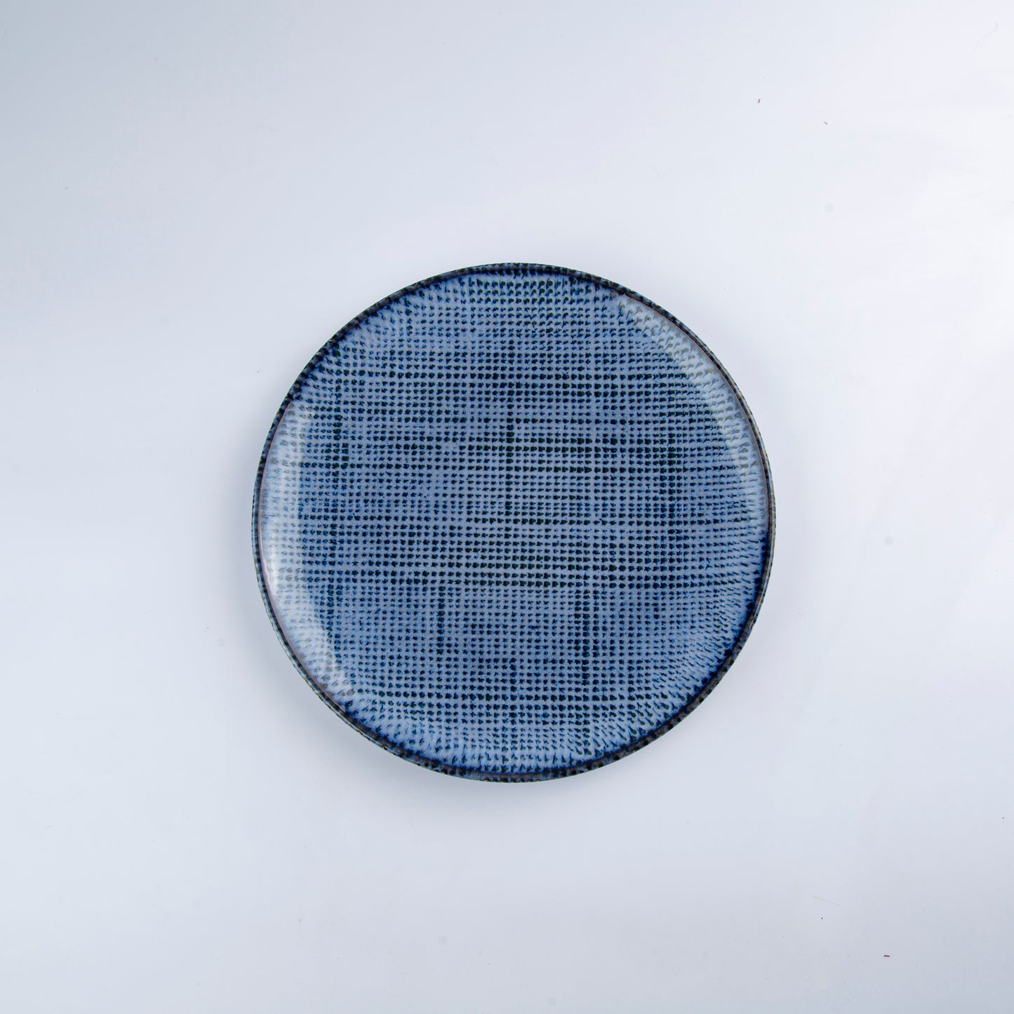 Dessert Plate - Tisse Bleu - 22 cm