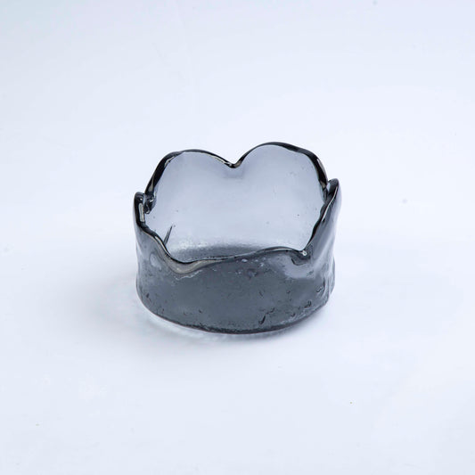 Jellies Deep Bowl - Light Grey Dxh - 12x7cm