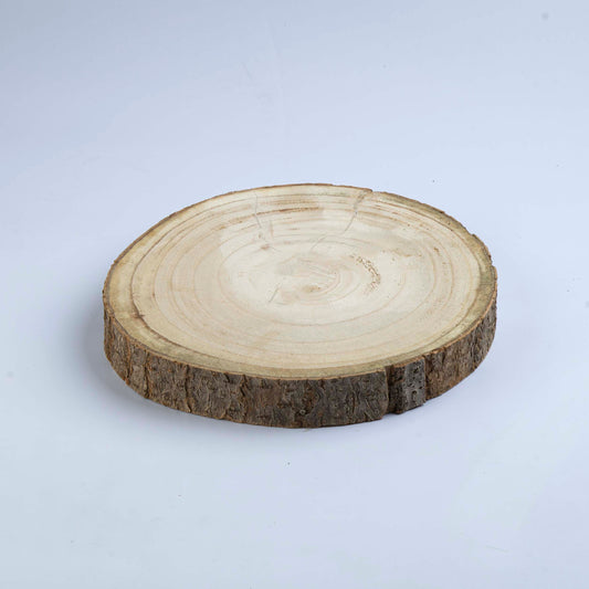 Round wood Slice D 25 cm