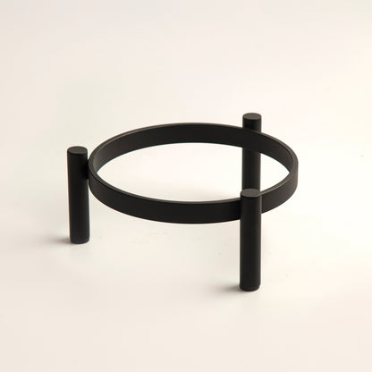 Round Riser - Black Metal