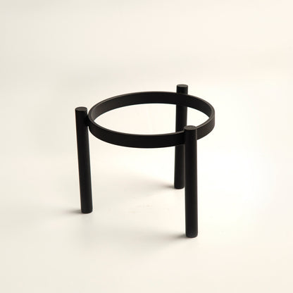 Round Riser - Black Metal