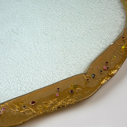 Gold Round Platter - D 60 cm
