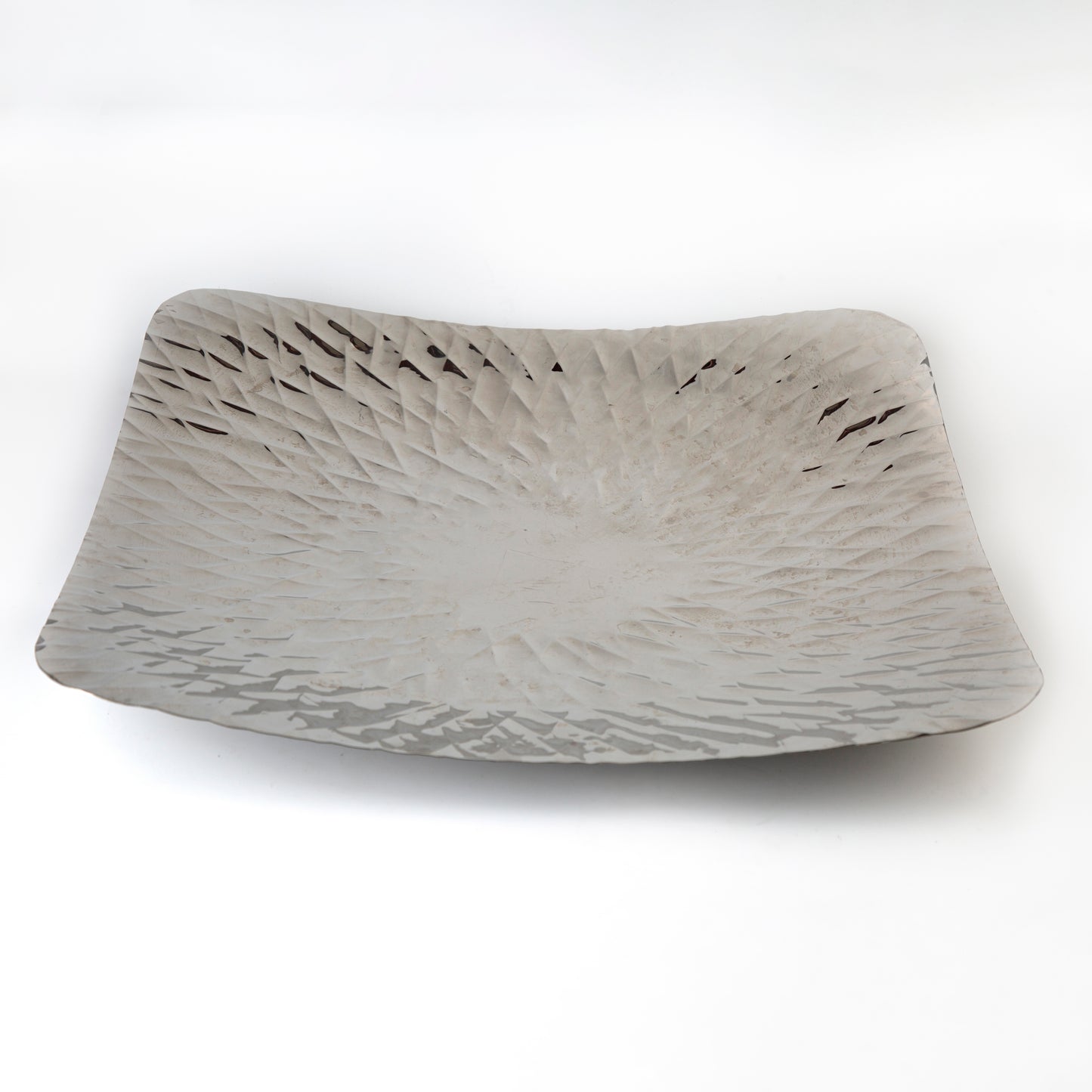 Main Dish Square Platter - Steel - 53x53cm