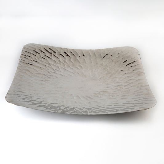 Main Dish Square Platter - Steel - 53 x 53 cm