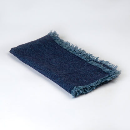 Napkin - Blue Jeans Coton - 56 x 56 cm
