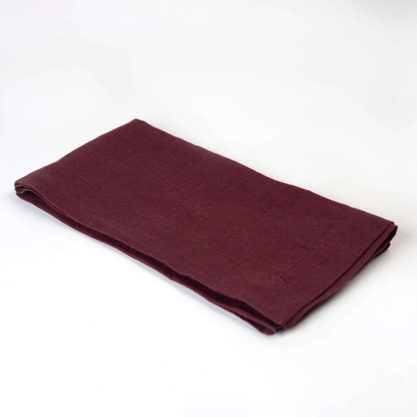Napkin - Burgundy Linen - 56 x 56 cm
