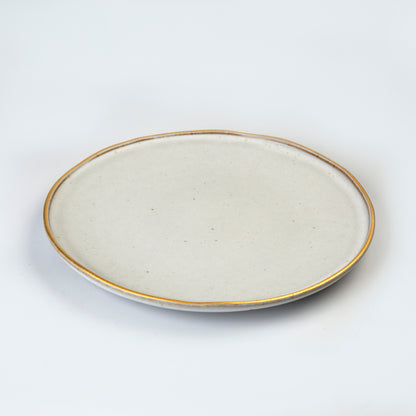 Casa Alegre - Gold Stone - Dinner Plate - D 28 cm