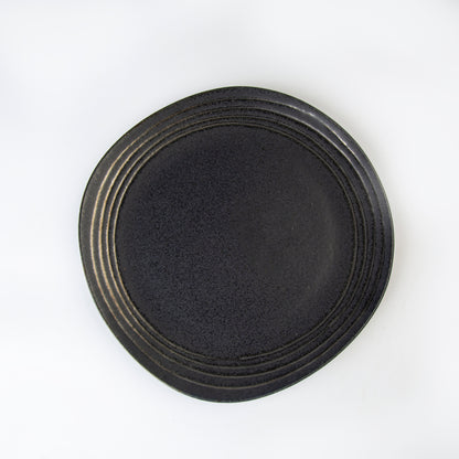 Casa Alegre- Exuberant - Dinner Plate - Black - D 28 cm