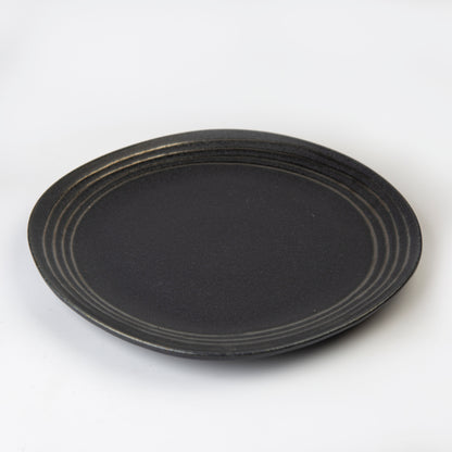 Casa Alegre- Exuberant - Dinner Plate - Black - D 28 cm