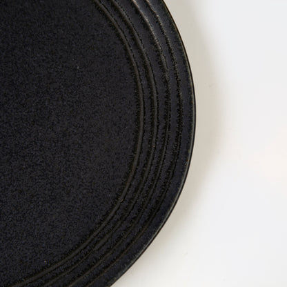 Casa Alegre- Exuberant - Dinner Plate - Black - D 28 cm