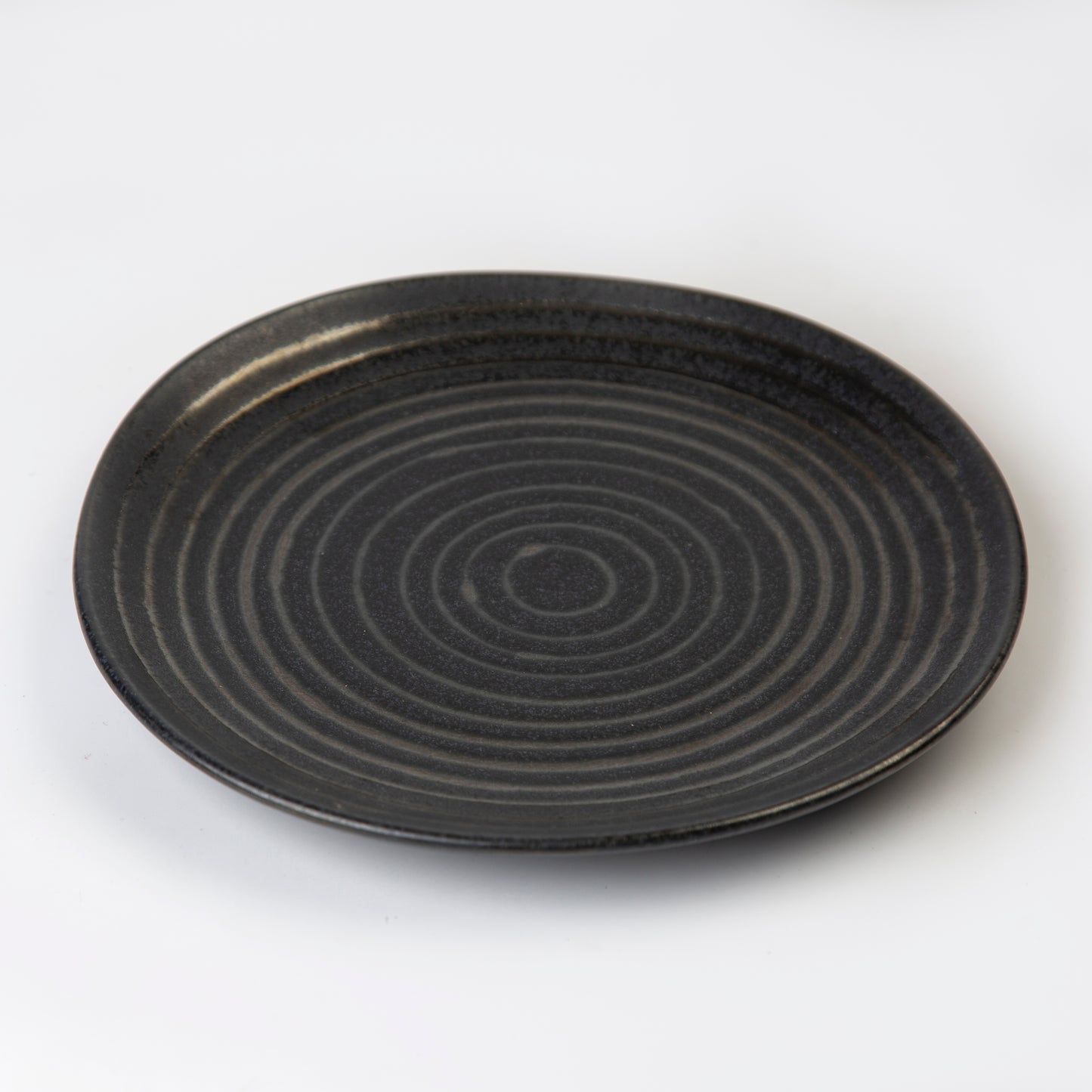 Casa Alegre - Exuberant Dessert Plate - Black - D 23 cm