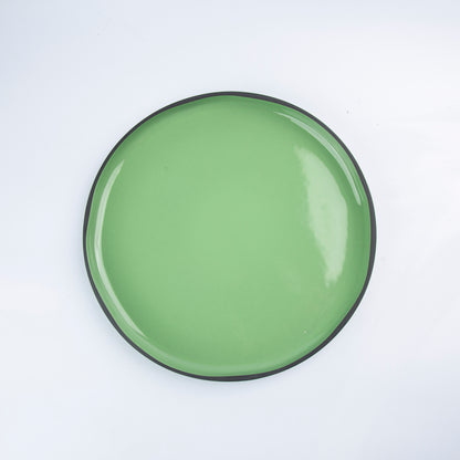 Caractere Dessert Plate - 21x2cm - Mint