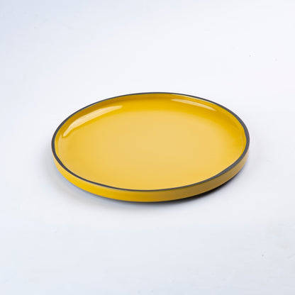 Caractere Dinner Plate - 28x2.5cm - Tumeric