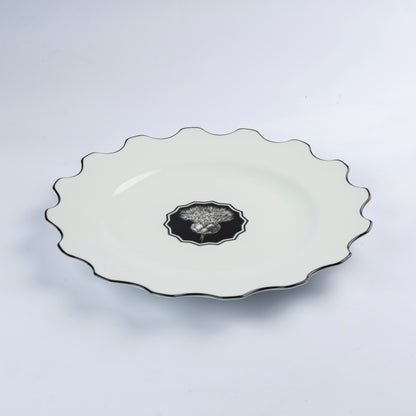 Christian Lacroix Maison - Herbariae - Dinner Plate - White - D 28 cm