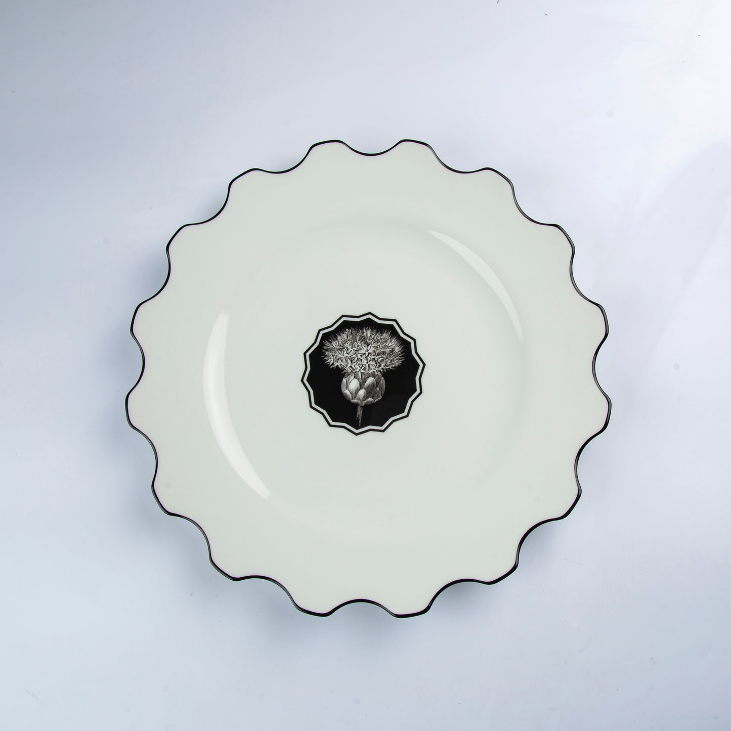 Christian Lacroix Maison - Herbariae - Dinner Plate - White - D 28 cm