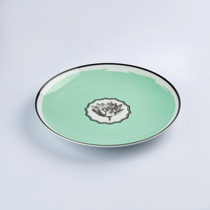Christian Lacroix Maison - Herbariae - Dessert Plate - Green - D 22 cm