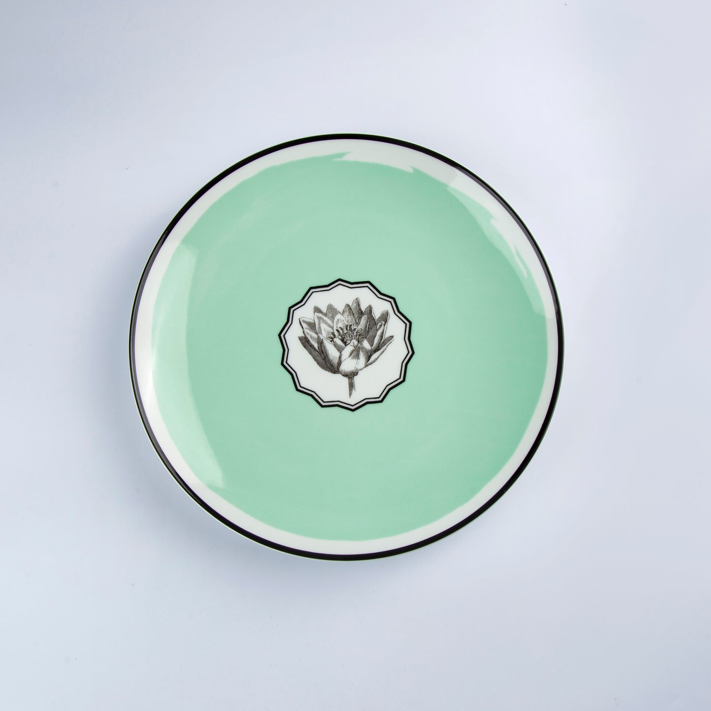 Christian Lacroix Maison - Herbariae - Dessert Plate - Green - D 22 cm
