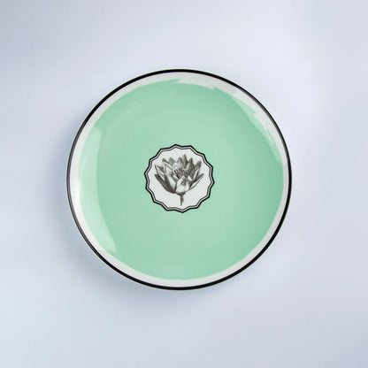 Christian Lacroix Maison - Herbariae - Dessert Plate - Green - D 22 cm