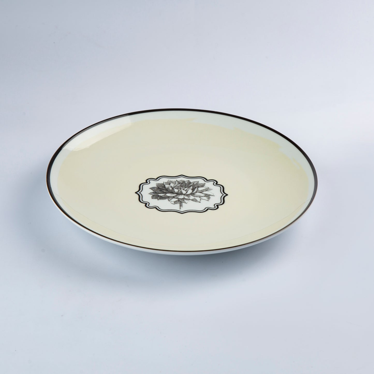 Christian Lacroix Maison - Herbariae - Dessert Plate - Yellow - D 22cm