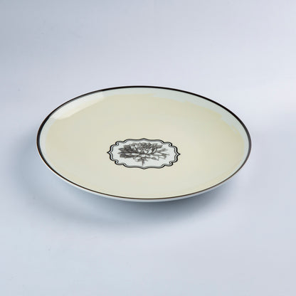 Christian Lacroix Maison - Herbariae - Dessert Plate - Yellow - D 22cm