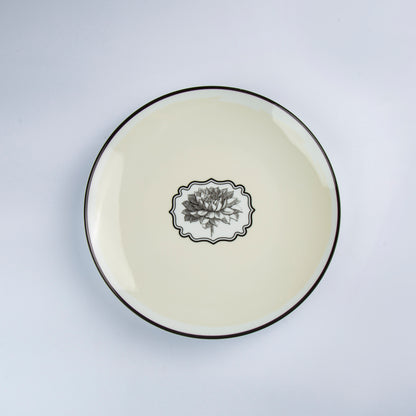 Christian Lacroix Maison - Herbariae - Dessert Plate - Yellow - D 22cm