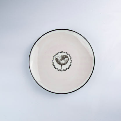 Christian Lacroix Maison - Herbariae - Dessert Plate - Pink - D 22 cm