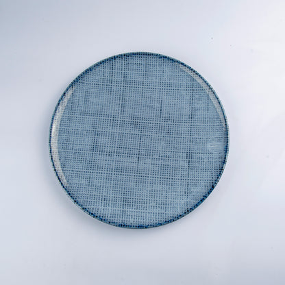 Dinner Plate - Tisse Bleu - 27 cm