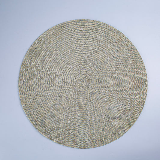 Placemat Round - Silver - D 30 cm