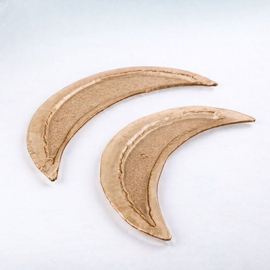 Moon Glass Brown D. 45cm