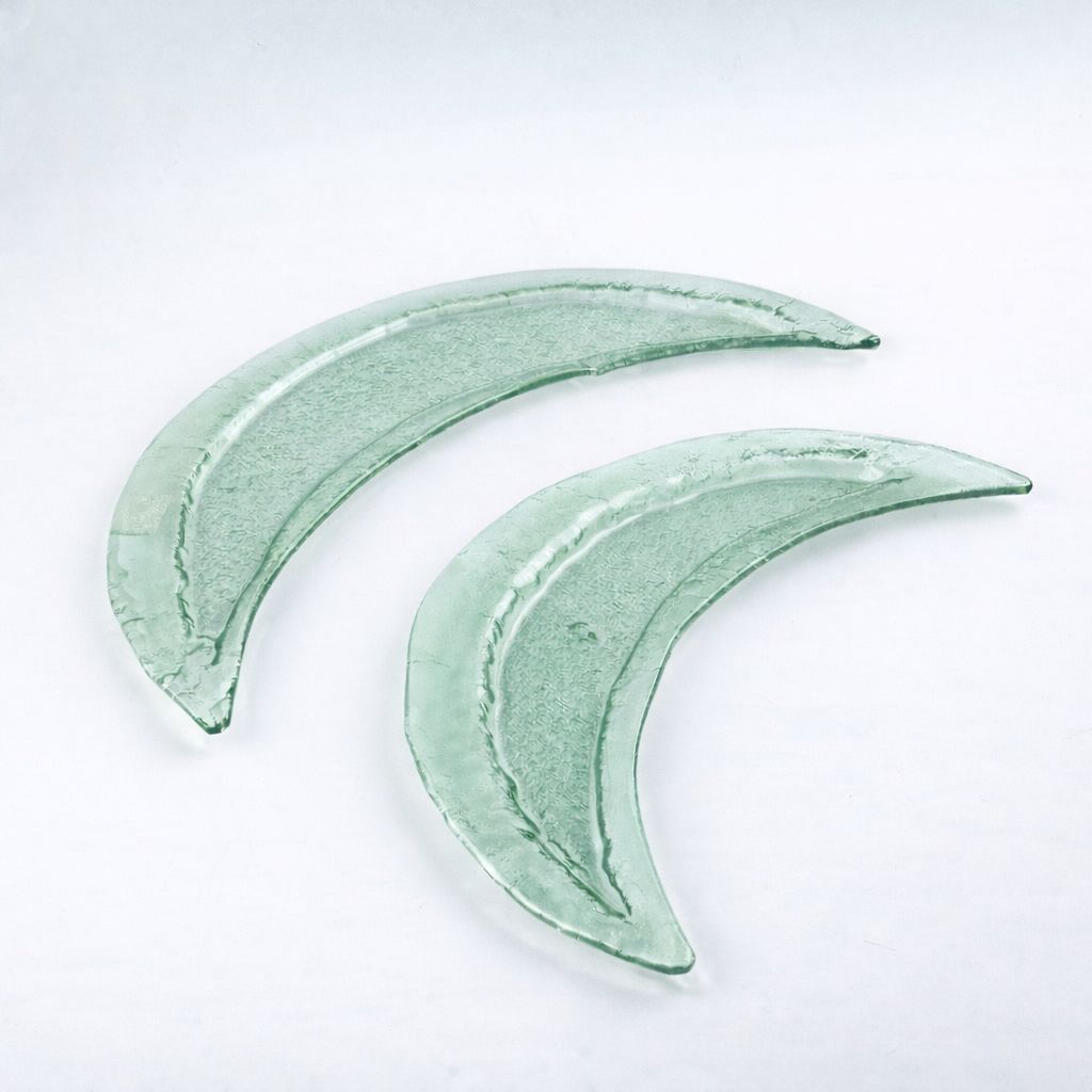 Moon Glass Light Green D. 45cm